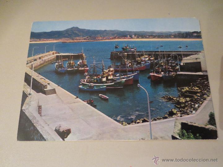 Cartoline: fuenterrabia. puerto pesquero. barcos
