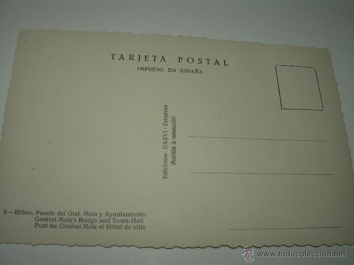 Postales: ANTIGUA POSTAL......BILBAO. - Foto 2