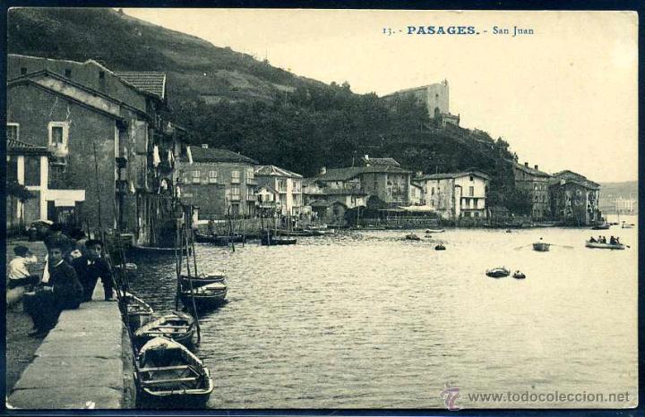 Postales: PASAGES-SAN JUAN (GUIPUZCOA) (13). ED. G.G. GALARZA