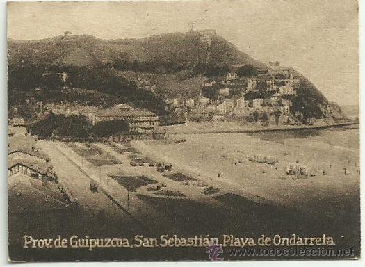 Postcards: POSTAL ORIGINAL DECADA DE LOS 30. PROV DE GUIPUZCOA. N 1277. SAN SEBASTIAN. VER TAMA&Ntilde;O Y EXPLICACION
