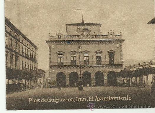 Postcards: POSTAL ORIGINAL DECADA DE LOS 30. PROV DE GUIPUZCOA. N 1286. IRUN. VER TAMA&Ntilde;O Y EXPLICACION