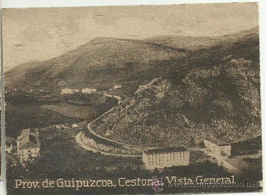 Postkarten: POSTAL ORIGINAL DECADA DE LOS 30. PROV DE GUIPUZCOA. N 1295. CESTONA. VER TAMA&Ntilde;O Y EXPLICACION