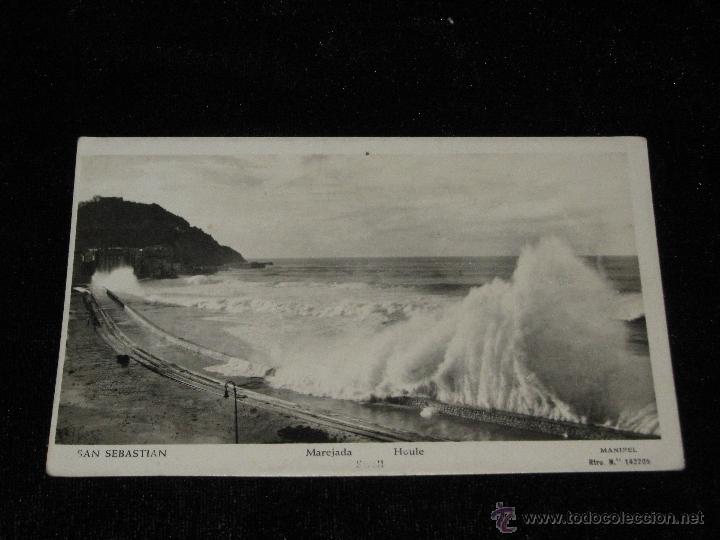 Postales: SAN SEBASTIAN - MAREJADA - ED. MANIPEL - Foto 1