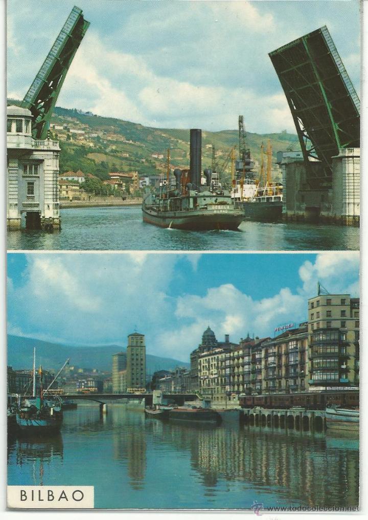 Postales: BILBAO.-LA RIA .-EDICIONES GARCIA GARRABELLA N&ordm; 65.- SIN CIRCULAR