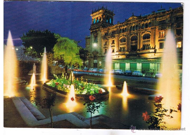 Postkarten: POSTAL: PLAZA DE REINA REGENTE Y TEATRO. SAN SEBASTIAN