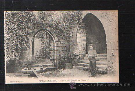 Postkarten: TARJETA POSTAL DE FUENTERRABIA, GUIPUZCOA - INTERIOR DEL CASTILLO DE CARLOS V.