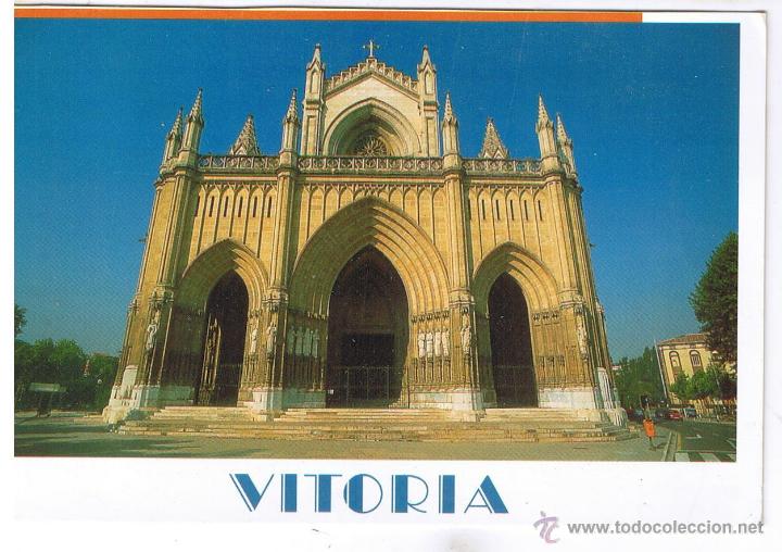 Postales: POSTAL. ALAVA.  CATEDRAL NUEVA - Foto 1