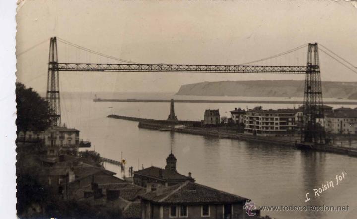 Postales: BILBAO.- LAS ARENAS.-PUENTE DE VIZCAYA