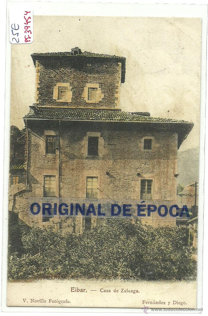 Postales: (PS-39454)POSTAL DE EIBAR-CASA DE ZULUAGA - Foto 1