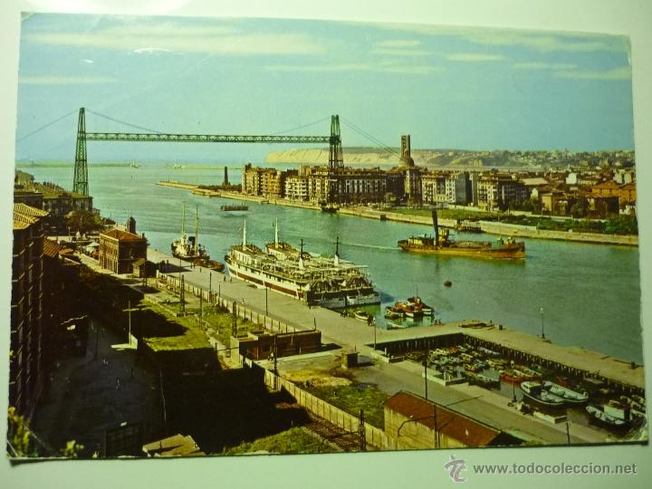 Postales: POSTAL BILBAO.- PANORAMICA Y PUENTE -ESCRITA
