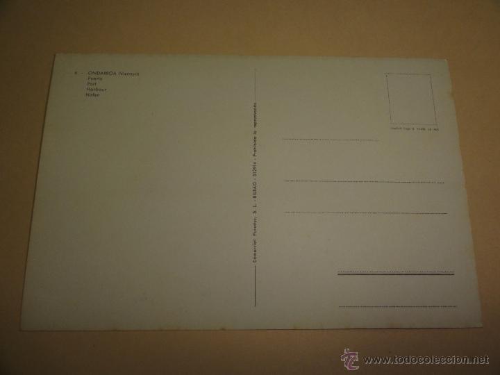 Postales: POSTAL ONDARROA. PUERTO - Foto 2