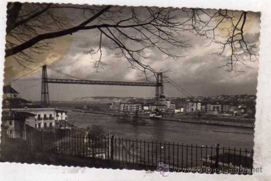 Postais: Portugalete 50 Puente de Vizcaya. Ed Garcia Garrabella. Sin circular.