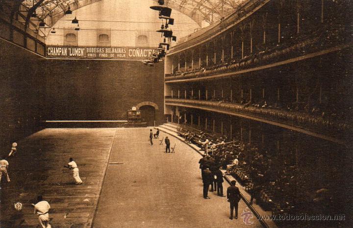 Postales: bilbao. 120 fronton euskalduna. interior. roisin - Foto 1