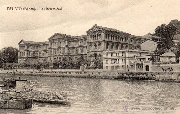 Postales: deusto. la universidad. lib. e. verdes - Foto 1