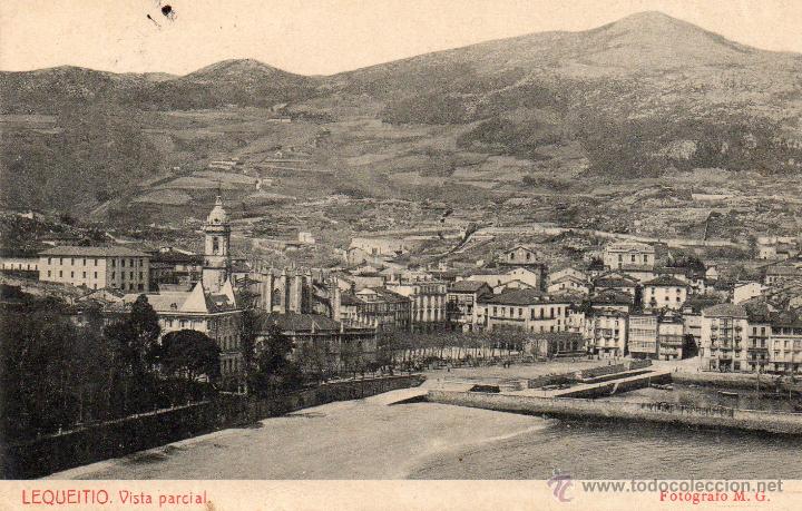 Postales: lequeitio. vista parcial. m.g. - Foto 1