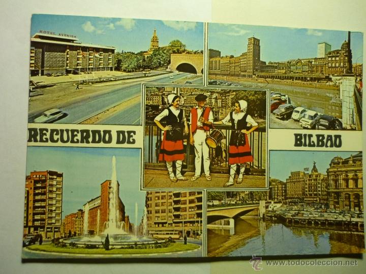 Postales: POSTAL BILBAO -VARIOS ASPECTOS - Foto 1