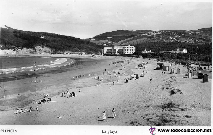Postales: plencia. la playa. manipel - Foto 1