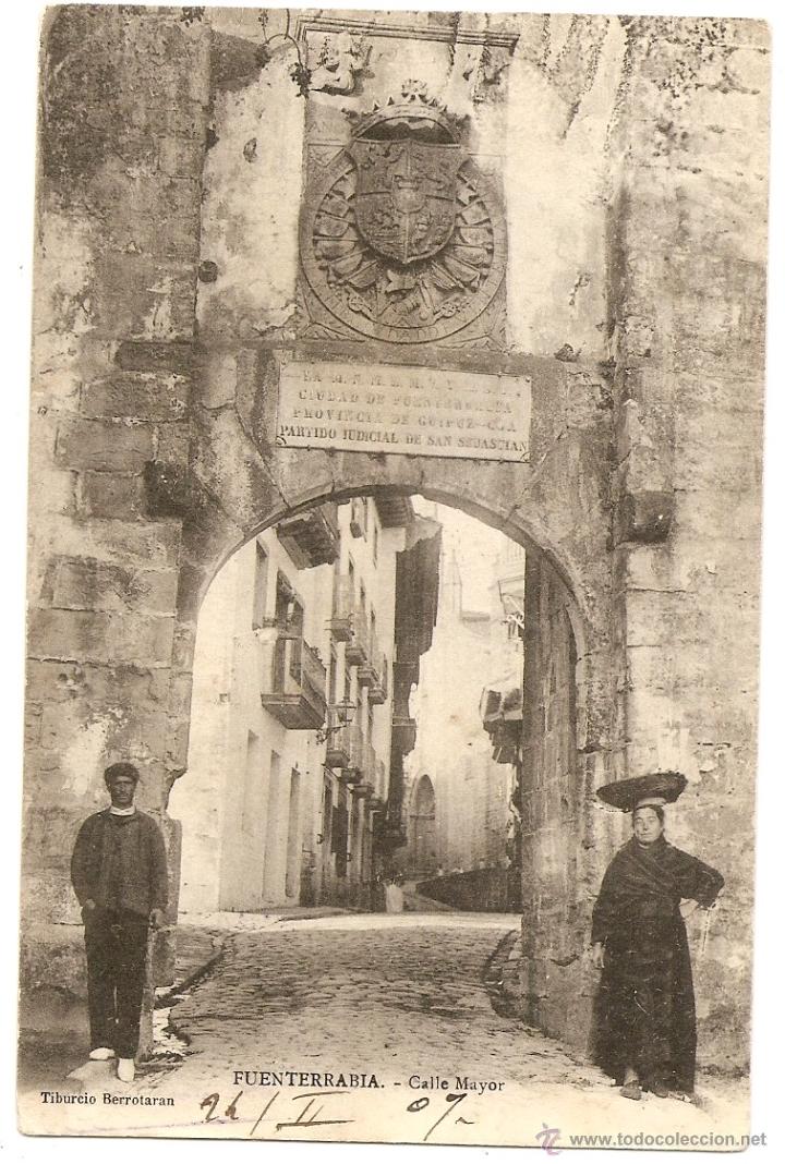 Postales: Fuenterrab&iacute;a, postal antigua - Foto 1