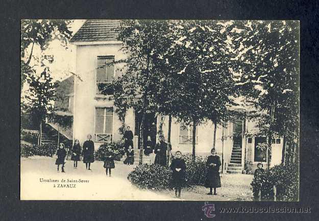 Postales: Postal de ZARAUZ: Ursulinas de Saint Sever - Foto 1