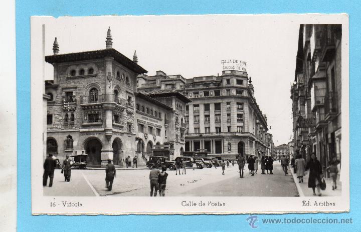 Postales: vitoria. 16 calle de postas. arribas - Foto 1