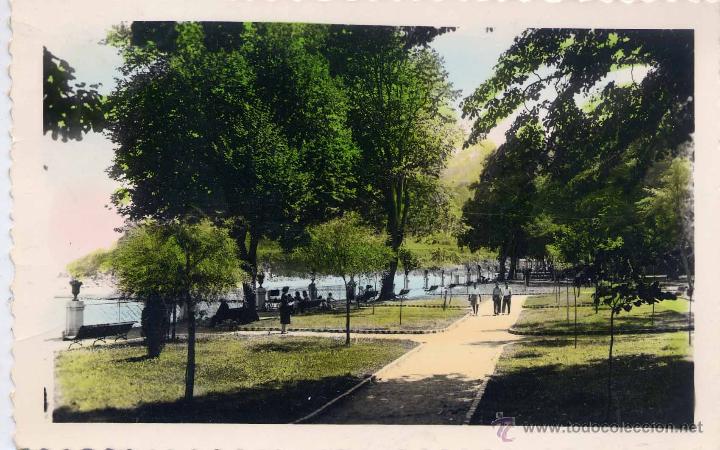 Postales: LEQUEITIO (VIZCAYA).- PARQUE - Foto 1