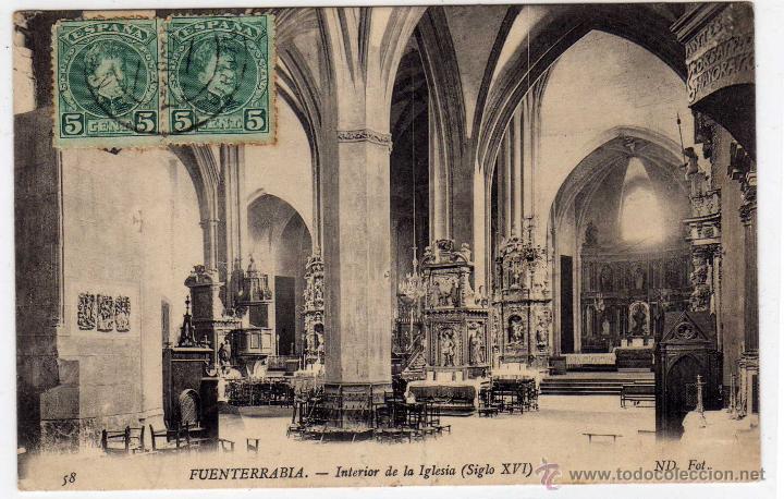 Postales: Fuenterrab&iacute;a/Hondarrribia. - Foto 1
