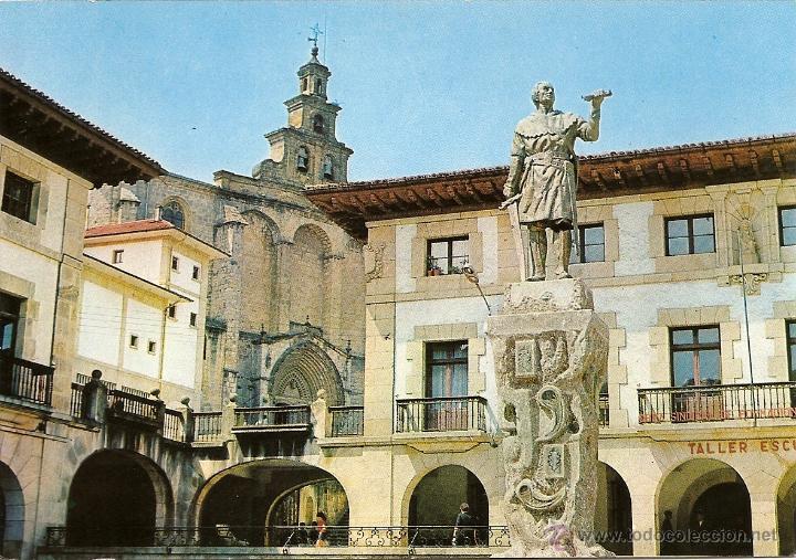 Postales: POSTAL GUERNICA-VIZCAYA, MONUMENTO A DON TELMO,   SIN CIRCULAR