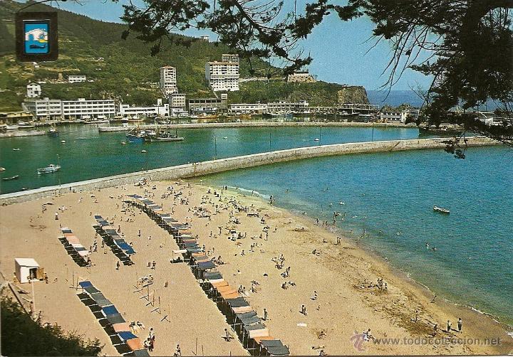 Postales: POSTAL ONDARROA-VIZCAYA, VISTA GENERAL Y PLAYA,   SIN CIRCULAR