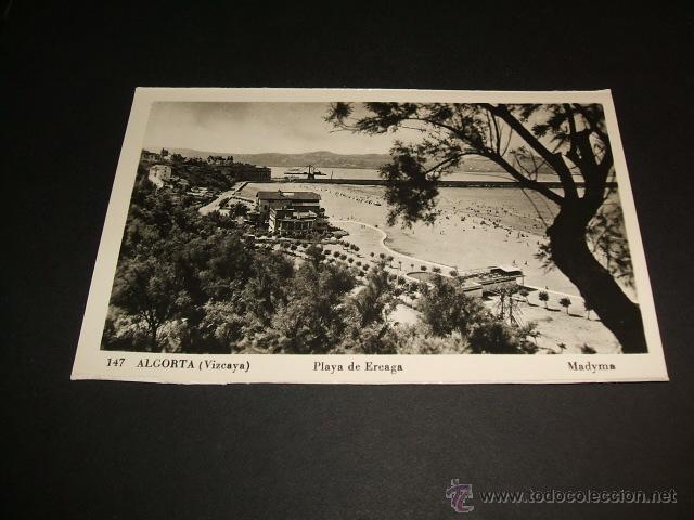 Postales: ALGORTA VIZCAYA PLAYA DE EREAGA - Foto 1