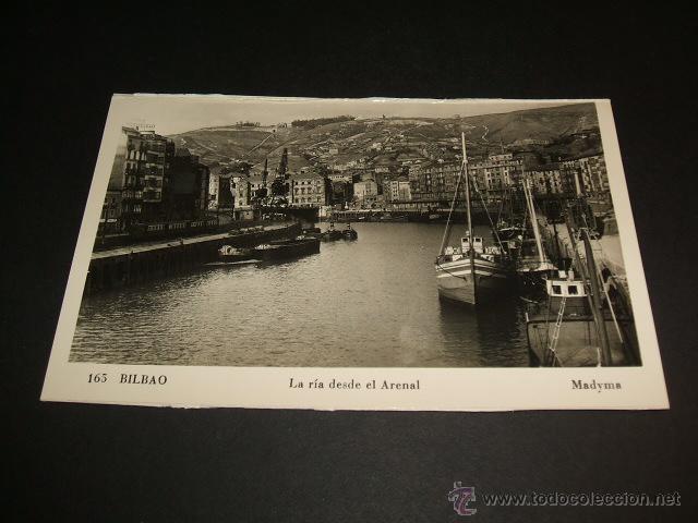 Postales: BILBAO LA RIA DESDE EL ARENAL - Foto 1