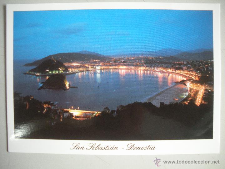 Postales: MAGNIFICA POSTAL DE - SAN SEBASTIAN - - Foto 1