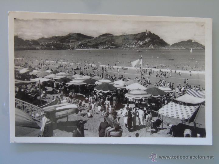 Postais: POSTAL DE GUIP&Uacute;ZCOA. A&Ntilde;OS 30 50. SAN SEBASTIAN. VISTA PLAYA. NI&Ntilde;OS MUJERES. 216 GALARZA. 280