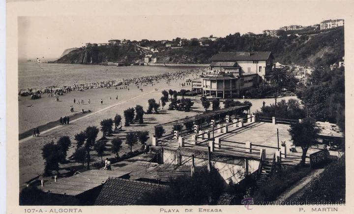 Postales: ALGORTA (VIZCAYA).- PLAYA DE EREAGA - Foto 1