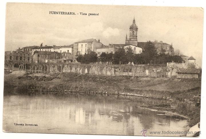 Postales: Fuenterrab&iacute;a, postal formato antiguo - Foto 1