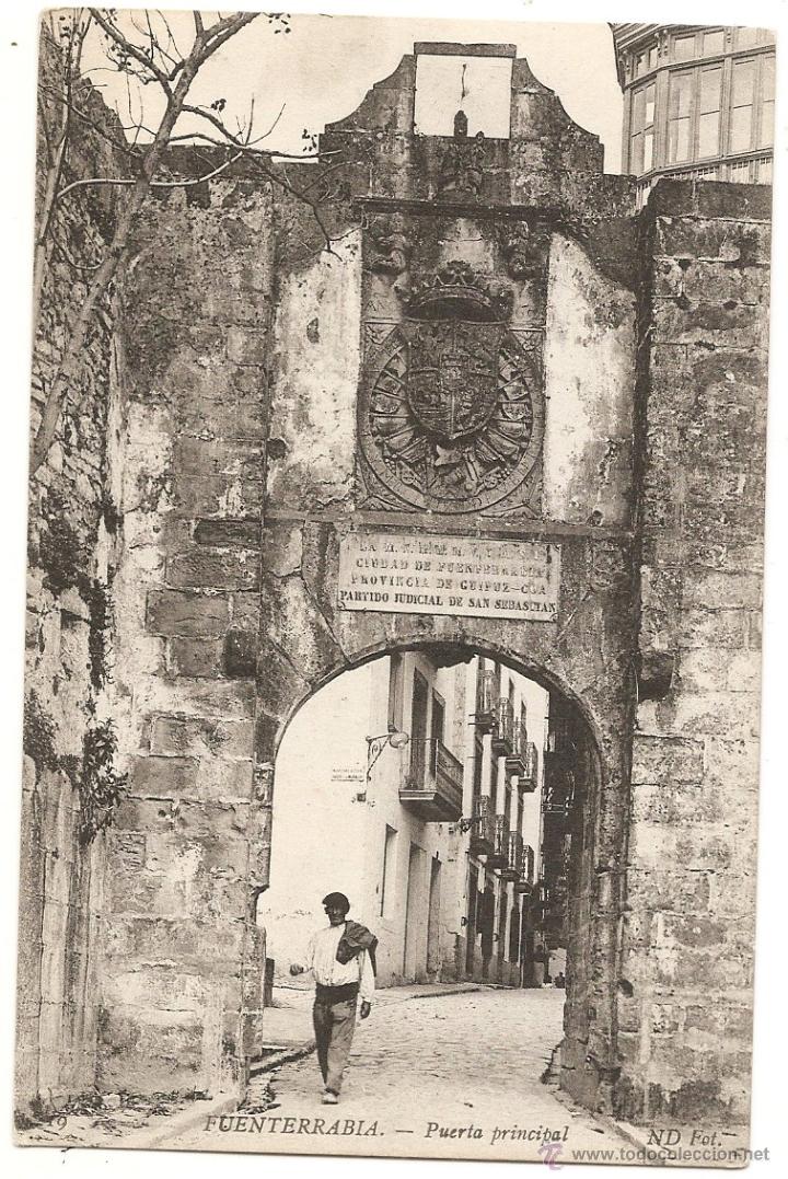 Postales: Fuenterrab&iacute;a, postal antigua - Foto 1