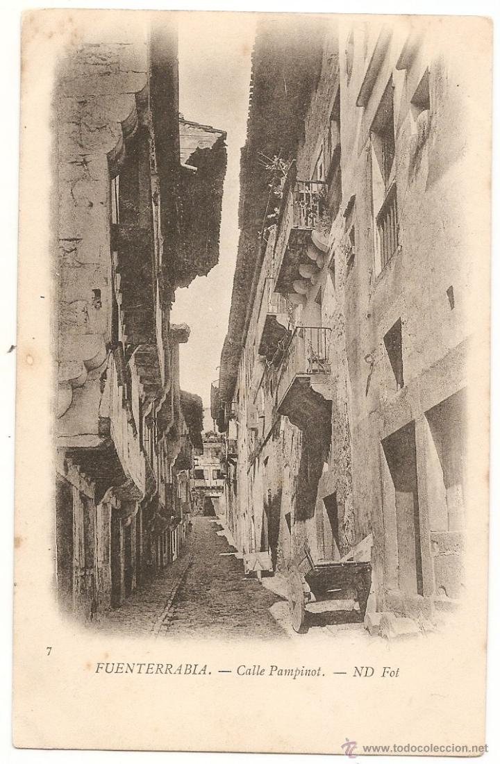 Postales: Fuenterrab&iacute;a. Dorso sin dividir - Foto 1