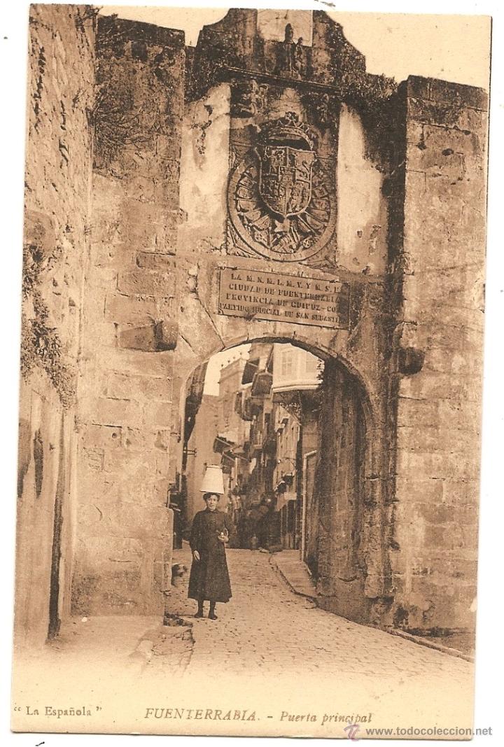 Postales: Fuenterrab&iacute;a, postal antigua - Foto 1
