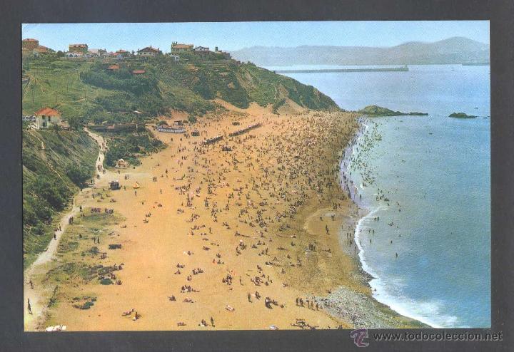 Postales: Algorta *Playa de Arrigunaga* Sin datos editor n&ordm; 34. Nueva. - Foto 1