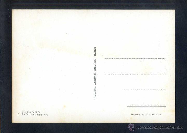 Postales: Durango. *Tavira...* Ed. H.A.E. n&ordm; 5. Nueva. - Foto 2