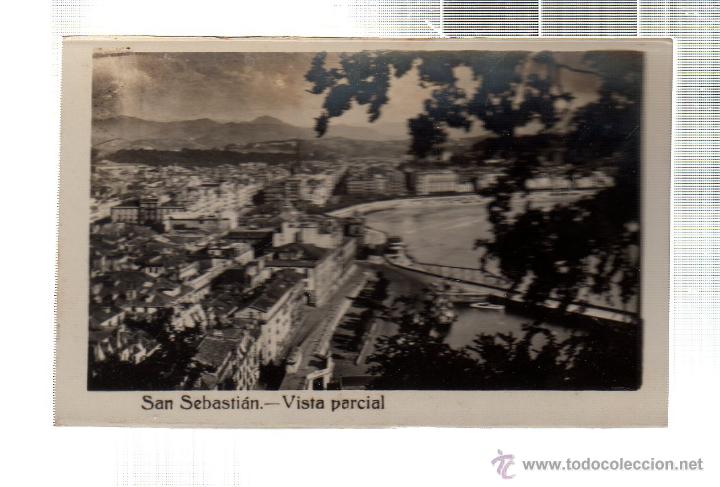 Postkarten: TARJETA POSTAL DE SAN SEBASTIAN. L. ROISIN. VISTA PARCIAL. MEDIDAS 9X5.5CM