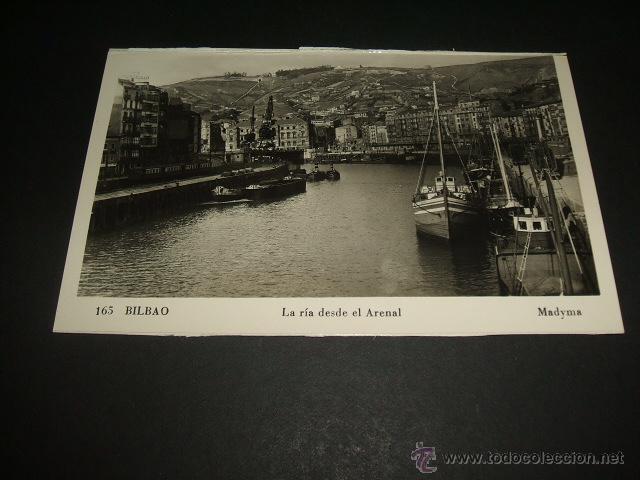 Postales: BILBAO LA RIA DESDE EL ARENAL - Foto 1
