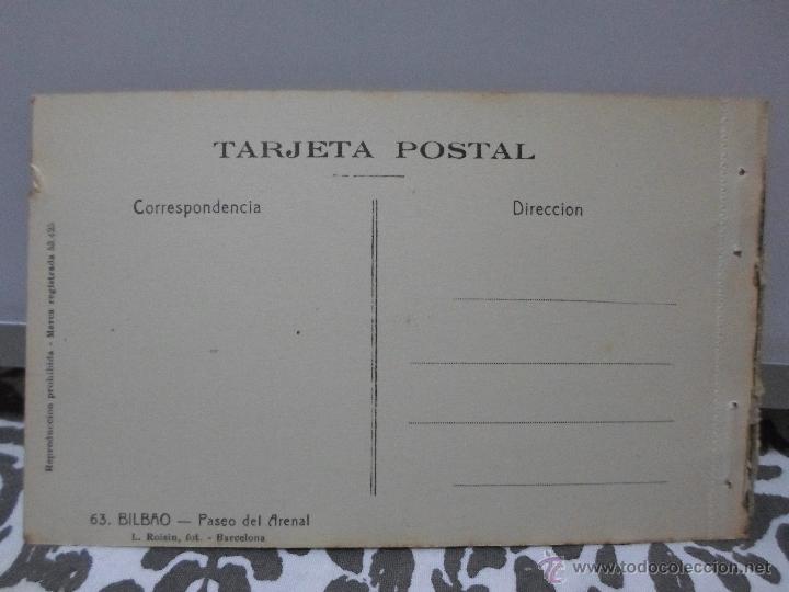 Postales: BILBAO - PASEO DEL ARENAL - Foto 2