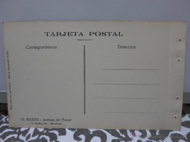 Postales: BILBAO: JARDINES DEL ARENAL - Foto 2