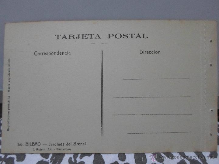 Postales: BILBAO: JARDINES DEL ARENAL - Foto 2