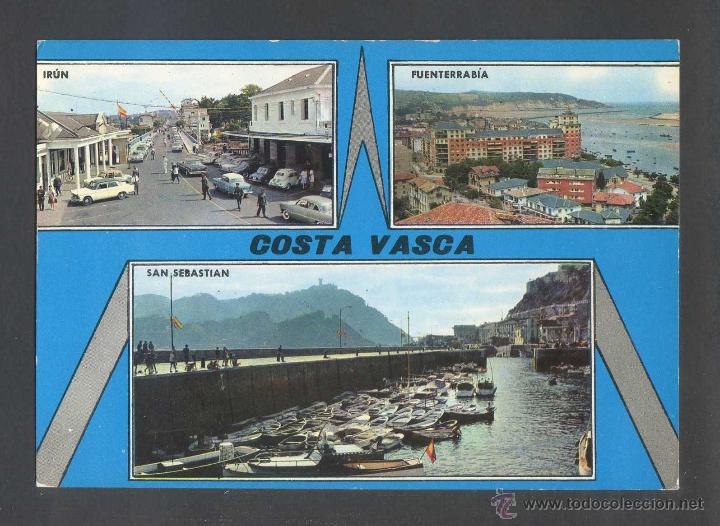 Postales: Ir&uacute;n. *Costa Vasca...* Ed. Cusc&oacute; n&ordm; 1. Nueva. - Foto 1