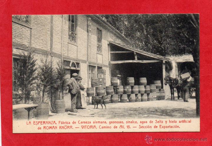 Postkarten: alava. la esperanza. fabrica de cervezas