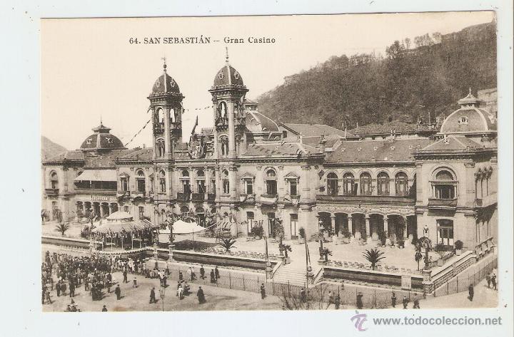 Postales: SAN SEBASTIAN. GRAN CASINO