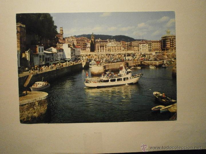 Cartoline: POSTAL SAN SEBASTIAN EL PUERTO CIRCULADA