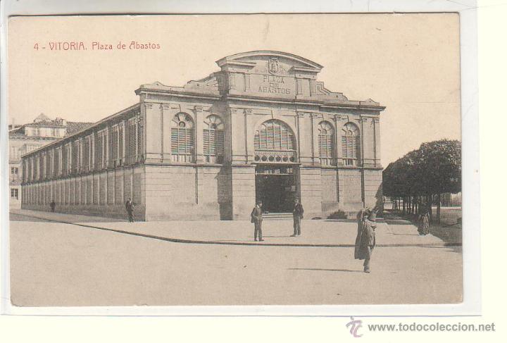 Postales: VITORIA.- PLAZA DE ABASTOS - Foto 1