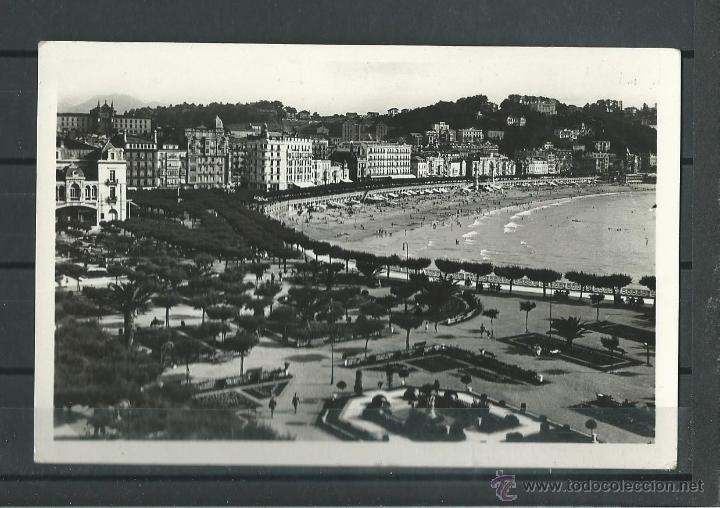 Postkarten: LOTE DE 2 FOTOS POSTALES DE SAN SEBASTIAN - 2 VISTA DE LA CONCHA  - SIN CIRCULADA FOTOS GALARZA